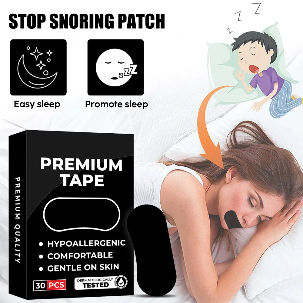 Mouth Tape (Anti Snoring, Better Sleep)